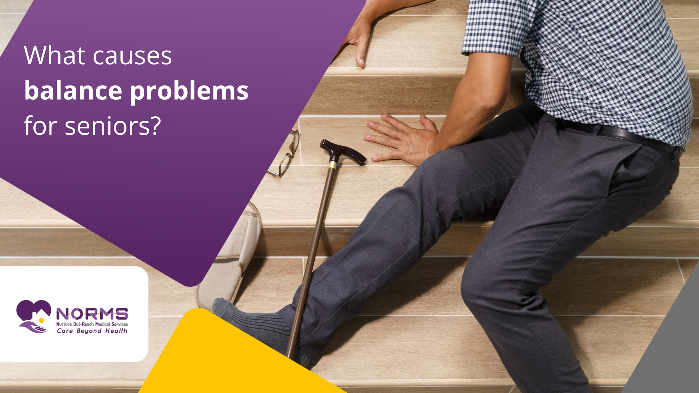 What causes of balance problems for seniors?